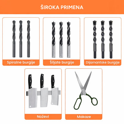 Set za oštrenje burgija