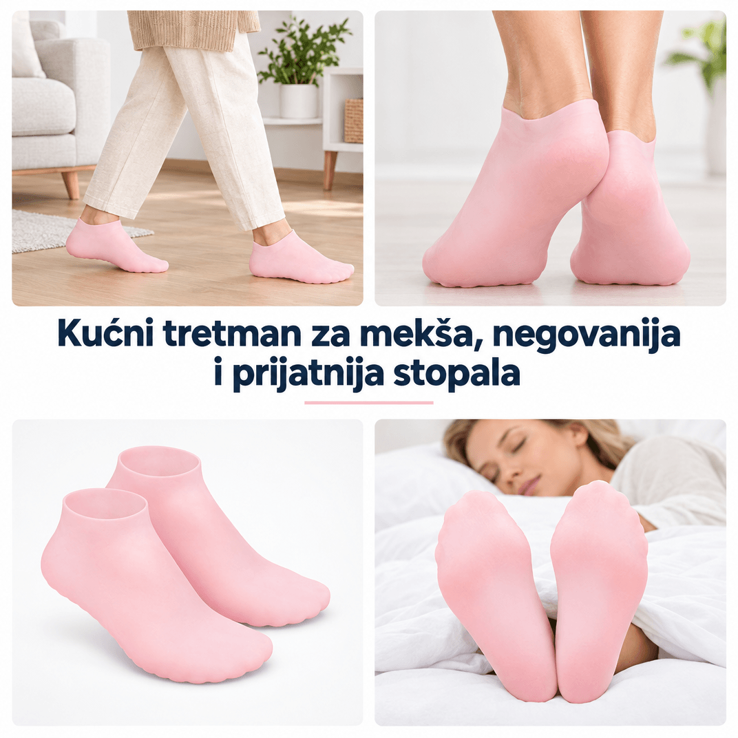 Pedisoft gel čarape za negu stopala